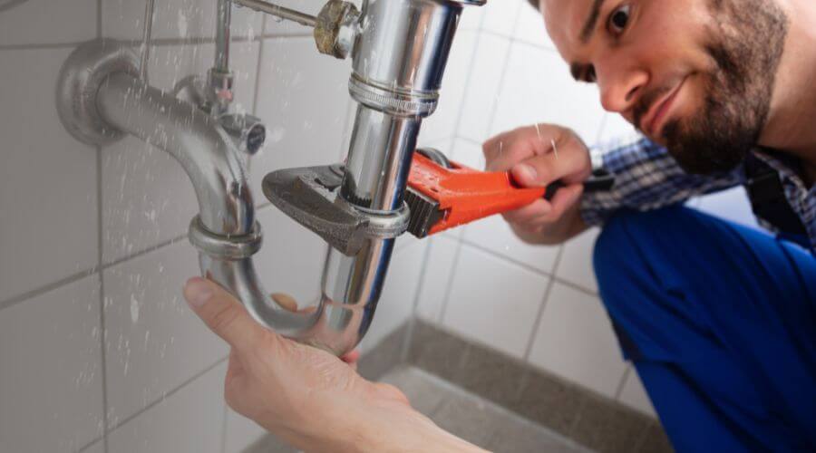 Local tankless water heater installation in Strong, ME